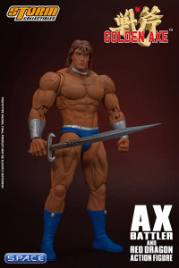 1/12 Scale Ax Battler & Red Dragon (Golden Axe)