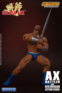 1/12 Scale Ax Battler & Red Dragon (Golden Axe)