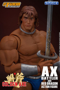 1/12 Scale Ax Battler & Red Dragon (Golden Axe)