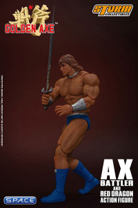 1/12 Scale Ax Battler & Red Dragon (Golden Axe)