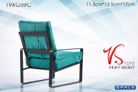 1/6 Scale Designer Chair (turquoise)