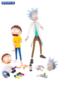 1/6 Scale Rick & Morty 2-Pack (Rick & Morty)