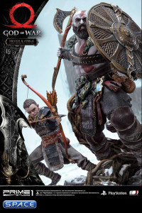 1/4 Scale Kratos & Atreus Ultimate Premium Masterline Statue (God of War)