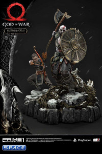 1/4 Scale Kratos & Atreus Ultimate Premium Masterline Statue (God of War)