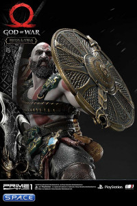 1/4 Scale Kratos & Atreus Ultimate Premium Masterline Statue (God of War)