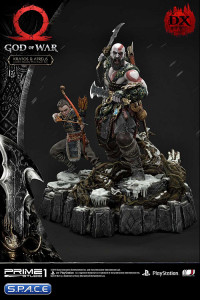 1/4 Scale Kratos & Atreus Deluxe Version Ultimate Premium Masterline Statue (God of War)