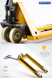 1/6 Scale yellow Pallet Truck