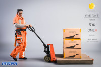 1/6 Scale orange Pallet Truck