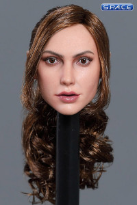 1/6 Scale Victoria Head Sculpt (brown ponytail)