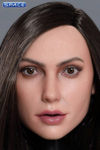 1/6 Scale Victoria Head Sculpt (long black hair)