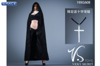 1/6 Scale Nun Leather Clothing Set with pants