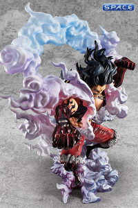 SA-Maximum Monke D. Luffy Gear 4 Snakeman Portrait of Pirates PVC Statue (One Piece)