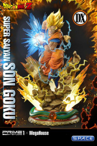 1/4 Scale Super Saiyan Son Goku Deluxe Mega Premium Masterline Statue (Dragon Ball Z)