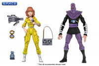 April ONeil & Foot Soldier 2-Pack (Teenage Mutant Ninja Turtles)