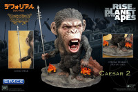 Caesar with Spear Deluxe Deformed Real Series Vinyl Statue (Rise of the Planet of the Apes)