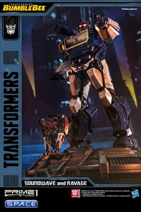 Soundwave and Ravage Museum Masterline Statue (Bumblebee)