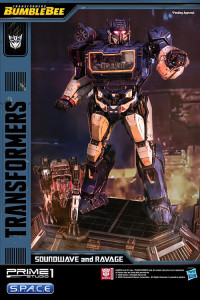 Soundwave and Ravage Museum Masterline Statue (Bumblebee)