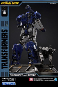 Soundwave and Ravage Museum Masterline Statue (Bumblebee)