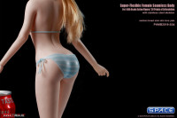 1/6 Scale female super-flexible seamless pale Body with medium breast with head sculpt