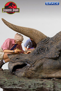 1/10 Scale Triceratops Deluxe Art Scale Diorama (Jurassic Park)