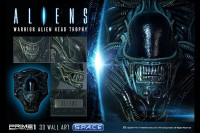 Warrior Alien Head Trophy 3D Wall Art (Aliens)