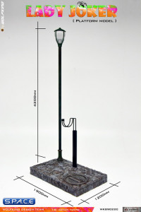 1/6 Scale street lamp stand