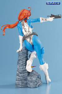 1/7 Scale Scarlett 25th Anniversary Bishoujo PVC Statue sky blue color Version (G.I. Joe)