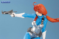 1/7 Scale Scarlett 25th Anniversary Bishoujo PVC Statue sky blue color Version (G.I. Joe)