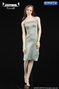 1/6 Scale neckholder Dress (grey)