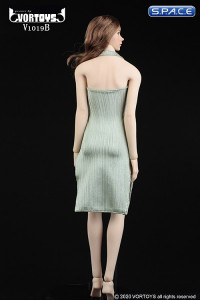 1/6 Scale neckholder Dress (grey)