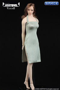 1/6 Scale neckholder Dress (grey)