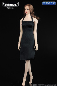 1/6 Scale neckholder Dress (black)