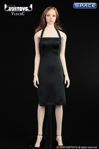 1/6 Scale neckholder Dress (black)