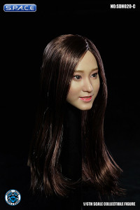 1/6 Scale Aimi Head Sculpt (long brown hair)