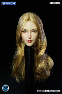 1/6 Scale Valaina Head Sculpt (long blonde hair)