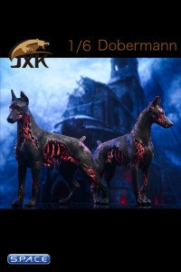 1/6 Scale Zombie Dobermann Version A