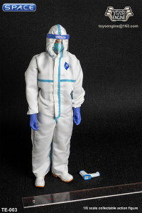 1/6 Scale Male Disposable Protective Clothing Set