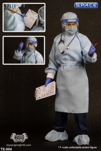 1/6 Scale Male Isolation Gown Set