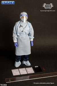 1/6 Scale Male Isolation Gown Set