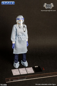 1/6 Scale Female Isolation Gown Set