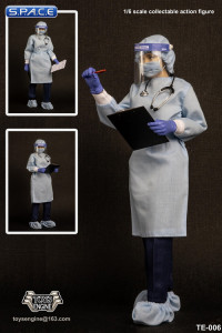 1/6 Scale Female Isolation Gown Set