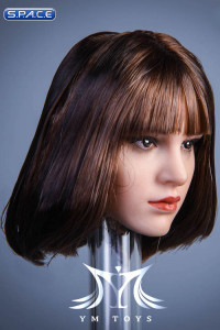 1/6 Scale Pia Head Sculpt (brown hair)