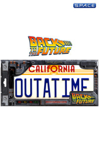 1:1 OUTATIME License Plate Life-Size Replica (Back to the Future)