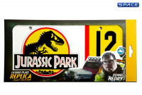 1:1 Dennis Nedry License Plate Life-Size Replica (Jurassic Park)