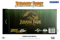 1:1 Dennis Nedry License Plate Life-Size Replica (Jurassic Park)
