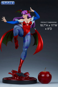 1/4 Scale Chun-Li Season Pass Statue - Morrigan Costume Player 2 Version (Street Fighter)