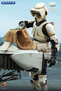 1/6 Scale Scout Trooper and Speeder Bike TV Masterpiece Set TMS017 (The Mandalorian)