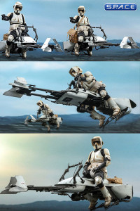 1/6 Scale Scout Trooper and Speeder Bike TV Masterpiece Set TMS017 (The Mandalorian)