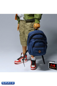 1/6 Scale Backpack (navy blue)