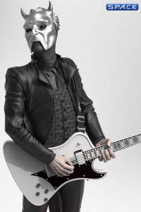 Nameless Ghoul White Guitar Rock Iconz Statue (Ghost)